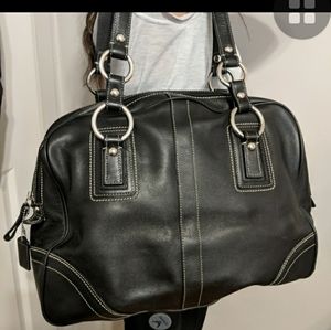 Coach leather bag